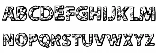 CF Peru Adventure Regular Schriftart Groß