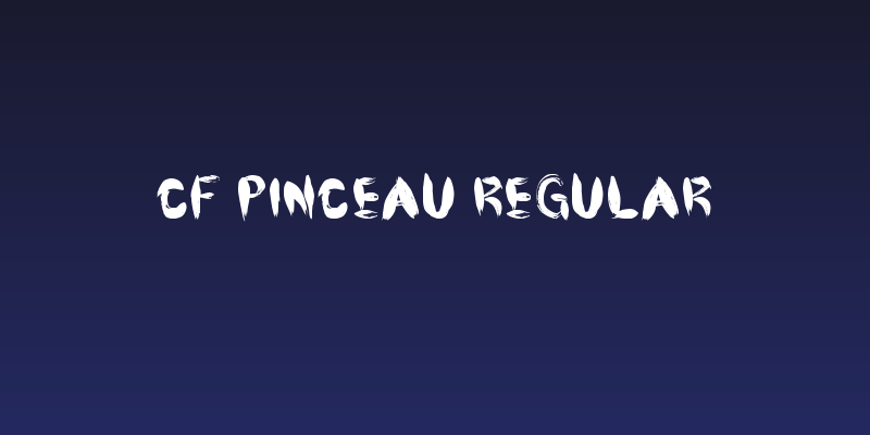 CF Pinceau Regular Social Header