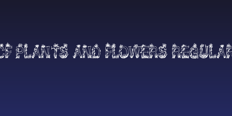CF Plants and Flowers Regular Social Header