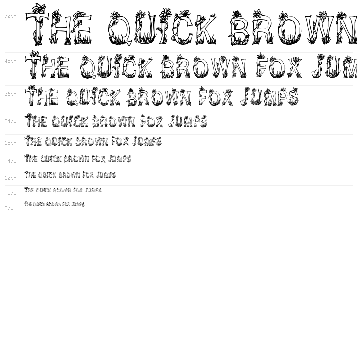 CF Plants and Flowers Regular Waterfall