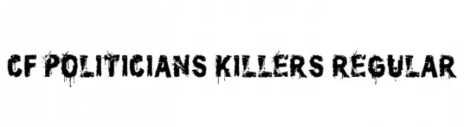 CF Politicians Killers Regular  Frei Schriftart Herunterladen