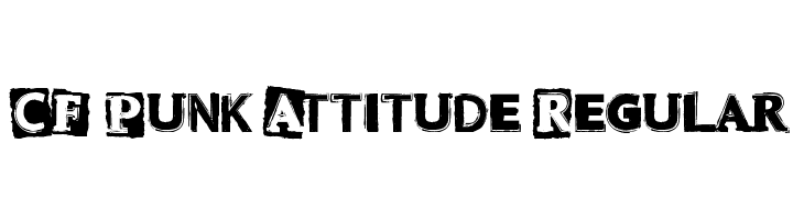 CF Punk Attitude Regular  नि: शुल्क फ़ॉन्ट्स डाउनलोड