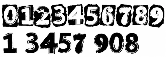 CF Punk Attitude Regular Font OTHER CHARS