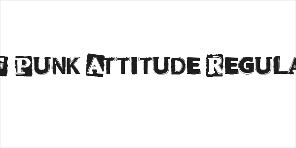 CF Punk Attitude Regular Logo