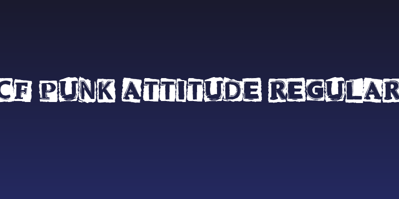 CF Punk Attitude Regular Social Header