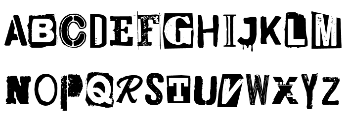 CF Punk Posters PERSONAL Regular Font UPPERCASE. distorted Font Search. rig...