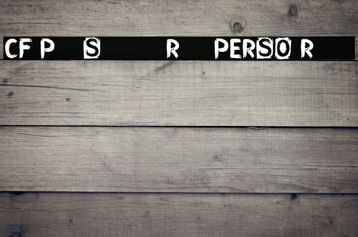 CF Punk Songwriter Rough PERSO Regular Example 1