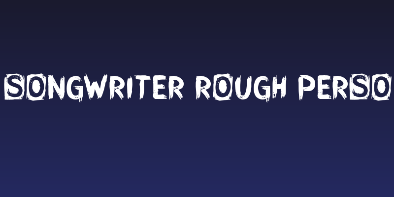 CF Punk Songwriter Rough PERSO Regular Social Header