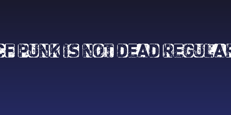 CF Punk is not Dead Regular Social Header