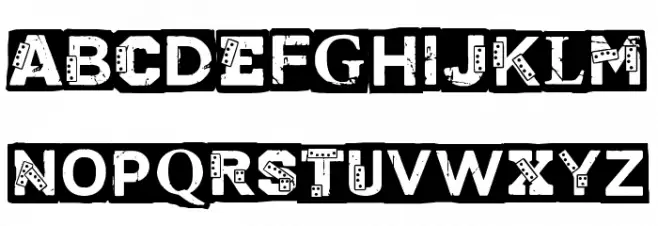 CF Punk vs Cyborg PERSONAL USE Regular Schriftart Groß