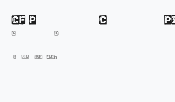 CF Punk vs Cyborg PERSONAL USE Regular Business Card