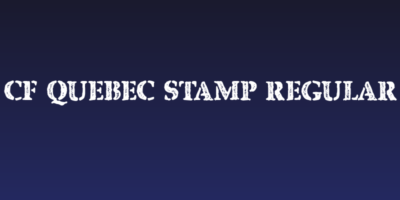 CF Quebec Stamp Regular Social Header