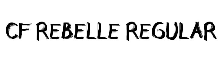 CF Rebelle Regular  font caratteri gratis