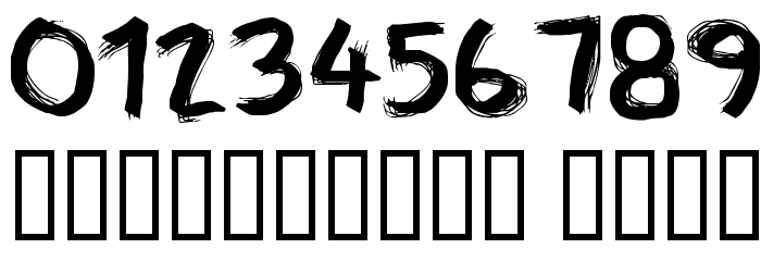 CF Rebelle Regular Font OTHER CHARS