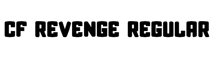 CF Revenge Regular  font caratteri gratis