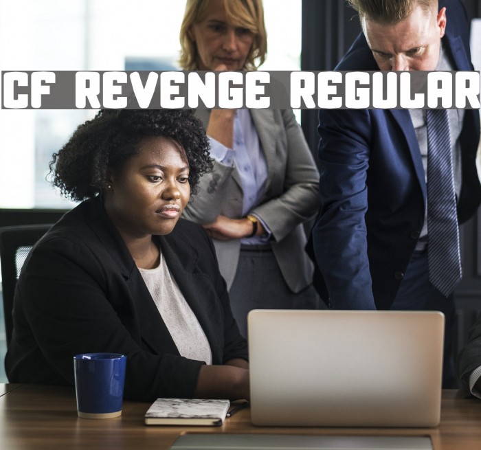 CF Revenge Regular Font examples