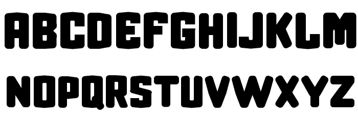 CF Revenge Regular Font LOWERCASE