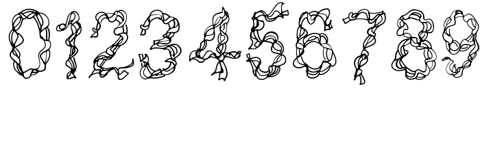 CF Ribbon Regular Font OTHER CHARS