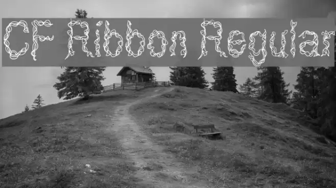 CF Ribbon Regular Fuentes examples