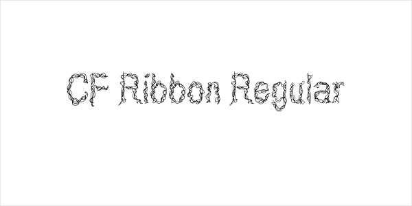 CF Ribbon Regular Logo