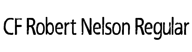 CF Robert Nelson Regular Font