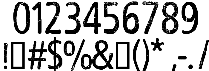 CF Robert Nelson Regular Font OTHER CHARS