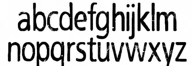 CF Robert Nelson Regular Font LOWERCASE