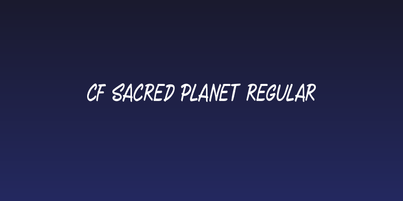 CF Sacred Planet Regular Social Header