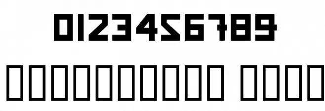 CF Samurai Bob Regular Font OTHER CHARS