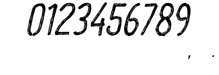 CF School Handwriting Regular Font OTHER CHARS