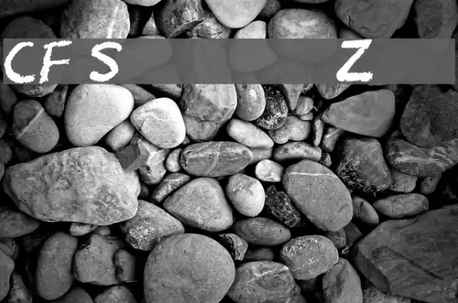 CF School Zone Font examples
