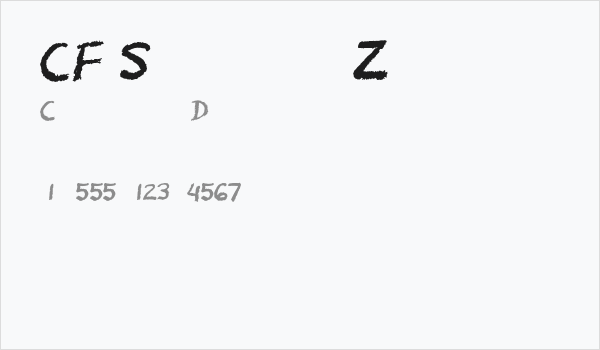 CF School Zone Business Card