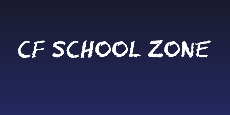 CF School Zone Social Header