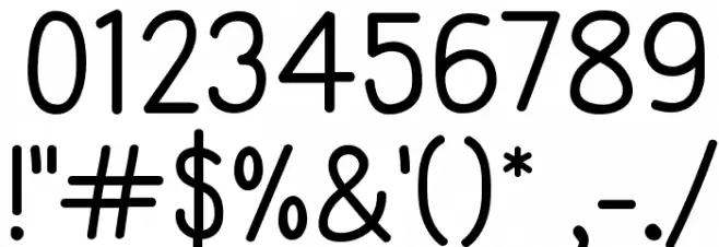 CF Second Son PERSONAL Regular Font OTHER CHARS