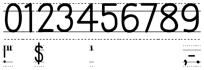 CF Second Son School PERSONAL Regular Font OTHER CHARS