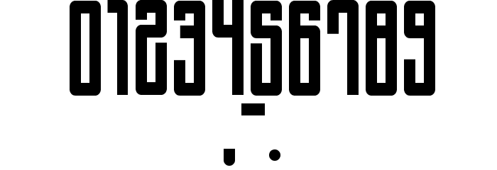 CF Showbizz PERSONAL Regular Font OTHER CHARS