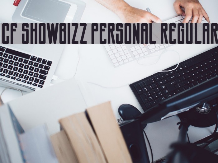 CF Showbizz PERSONAL Regular Font examples