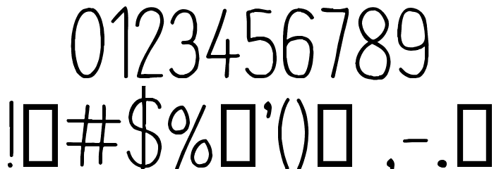 CF Simeon Marchessault Regular Font OTHER CHARS