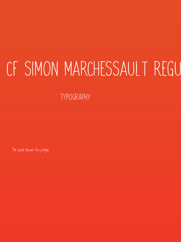 CF Simon Marchessault Regular Poster