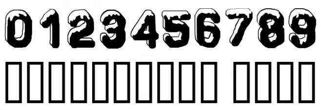 CF SnowBall Regular Font OTHER CHARS