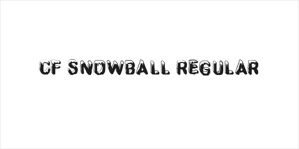 CF SnowBall Regular Logo