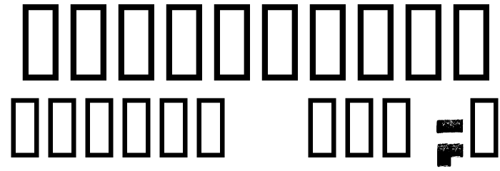 CF Snowboard Project PERSONAL Regular Font OTHER CHARS