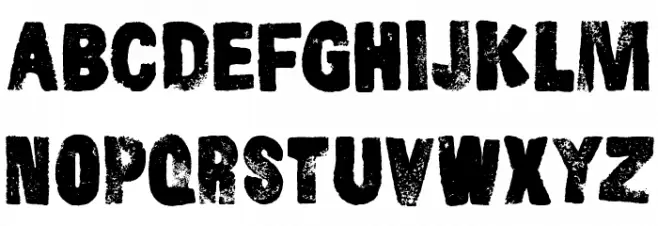 CF Snowboard Project PERSONAL Regular Schriftart Groß