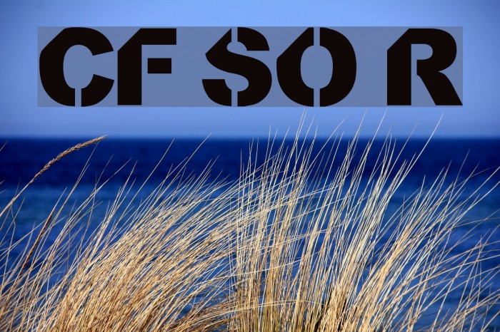 CF StencilOrama Regular Example 2