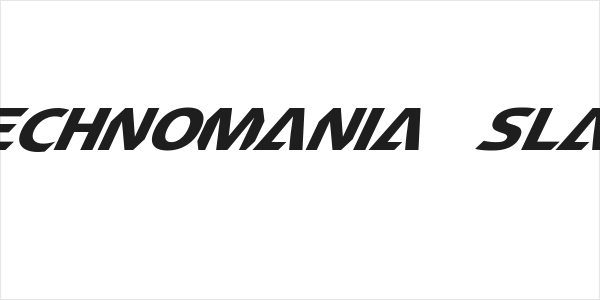 CF TechnoMania Slanted Logo