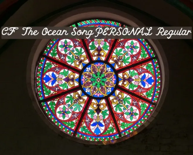 CF The Ocean Song PERSONAL Regular Example 1