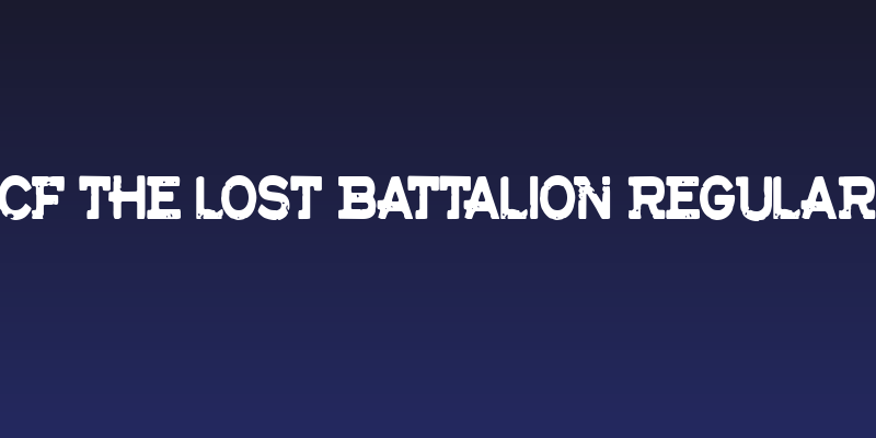 CF The lost battalion Regular Social Header