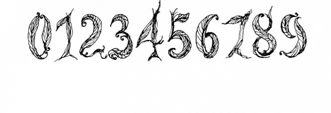 CF Tree of Life Regular Font OTHER CHARS