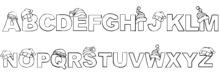 CF Tuques Regular Font LOWERCASE