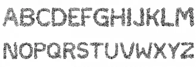 CF TypoCraft Regular Fonte MAIÚSCULAS